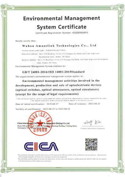 Certificates