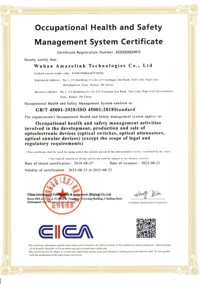Certificates
